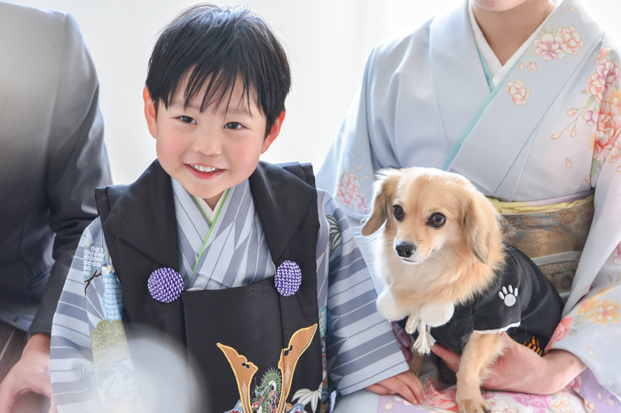 七五三３歳フォト男の子☆彡上尾店