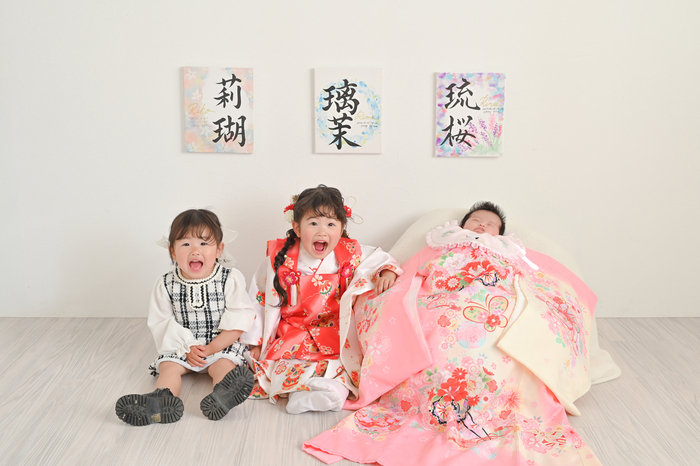七五三3歳＆お宮参りフォト☆彡上尾店