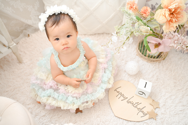 1歳バースデーフォト☆彡上尾店