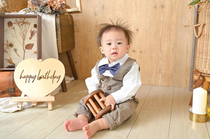 1歳バースデーフォト☆彡上尾店