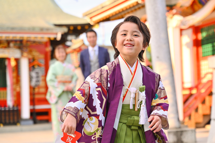 七五三5歳ロケーション撮影★浦和店