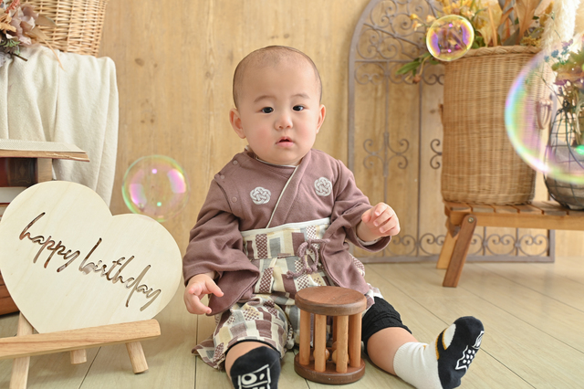 1歳バースデーフォト☆彡上尾店