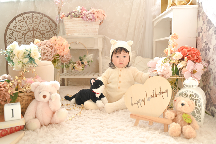 1歳バースデーフォト☆彡上尾店